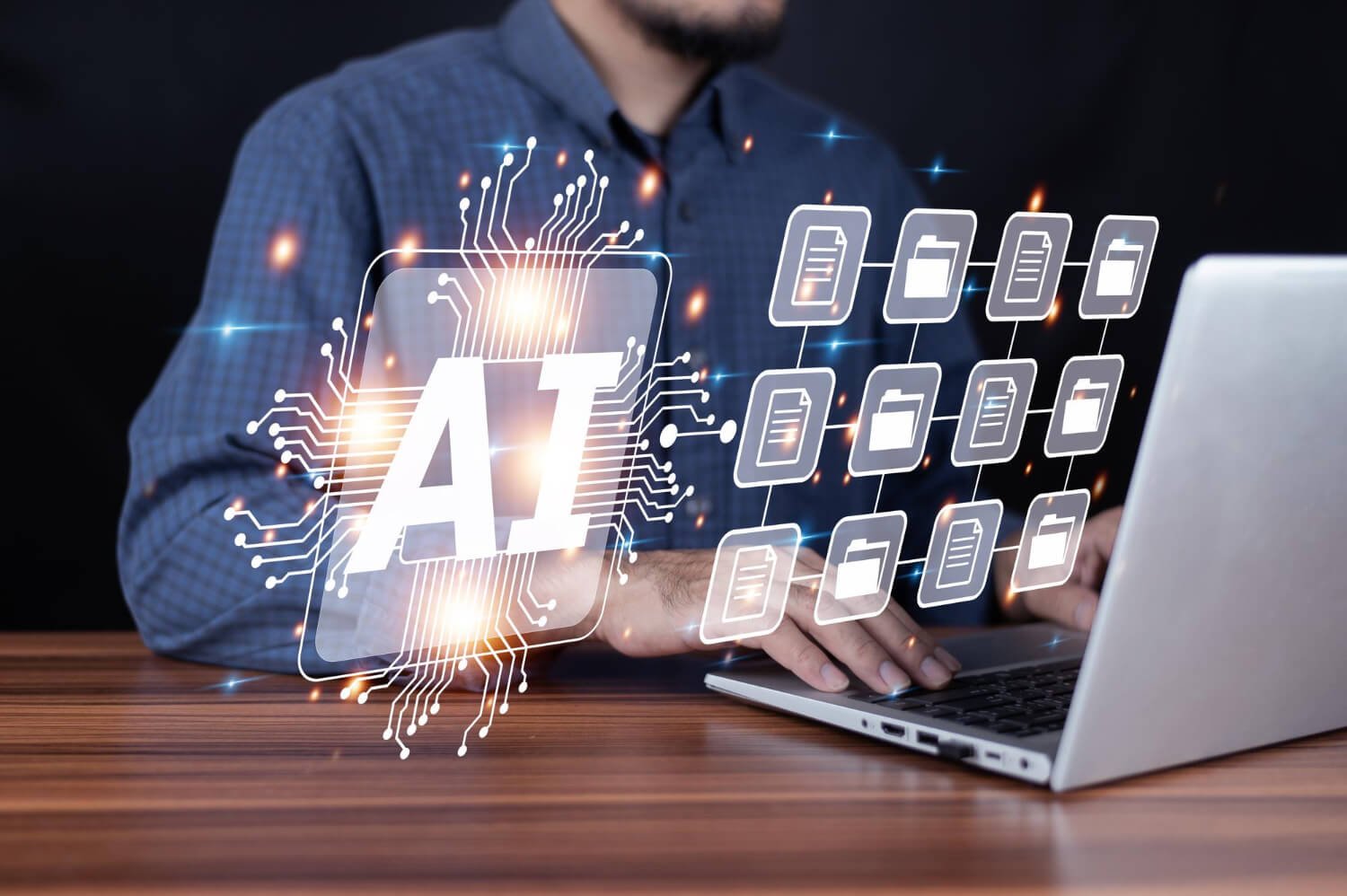 Como a inteligência artificial pode ser utilizada para melhorar a gestão de documentos?