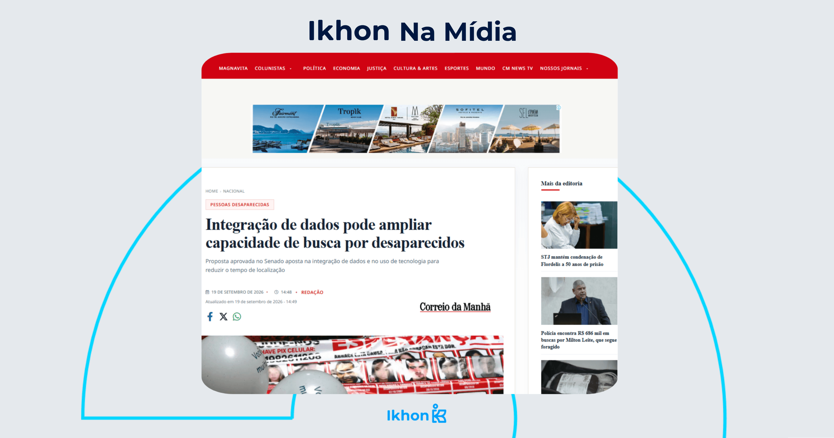 Tecnologia e integração de dados no apoio à busca por desaparecidos