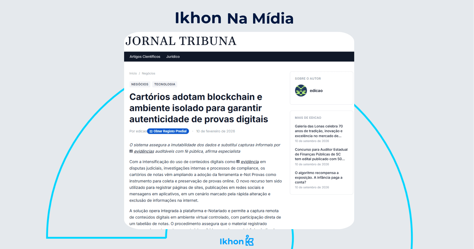 Cartórios adotam blockchain e ambiente isolado para garantir autenticidade de provas digitais